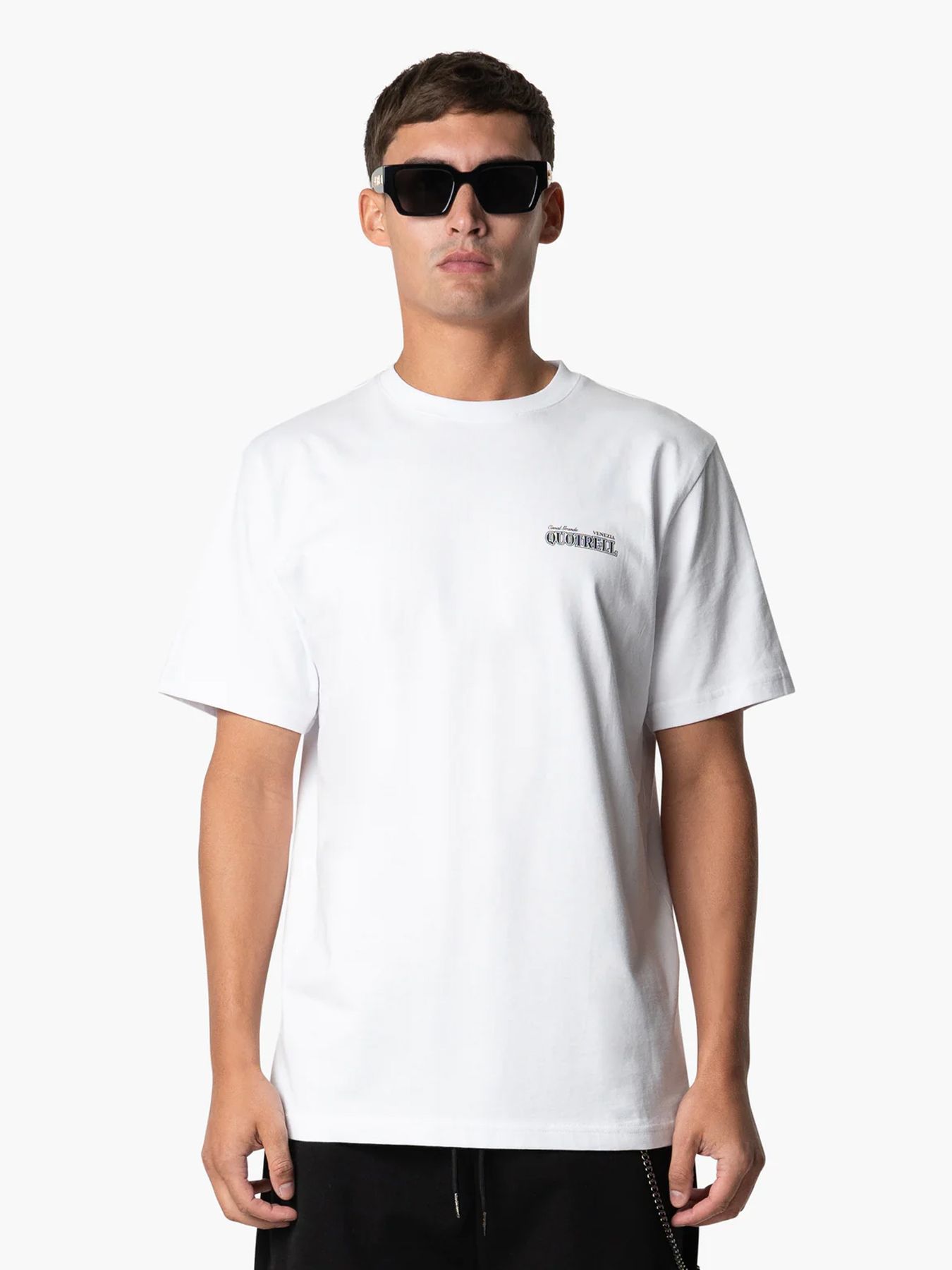Quotrell Venezia t-shirt White/black 00107930-102