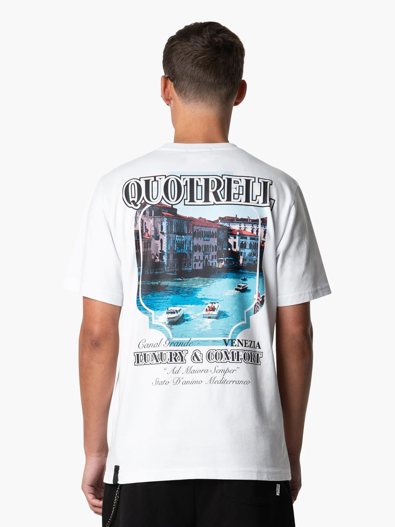 Quotrell Venezia t-shirt White/black 2900146459077