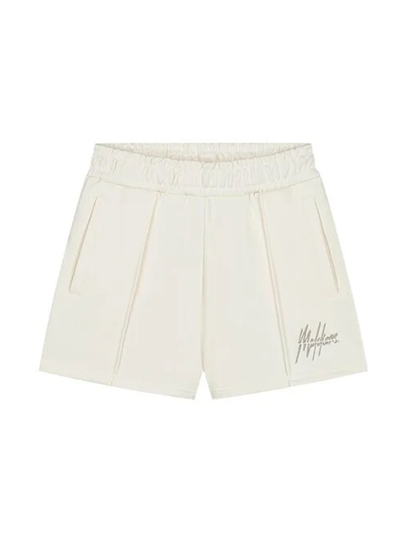 Malelions Women Kiki shorts Off White/clay 00107938-OFCL