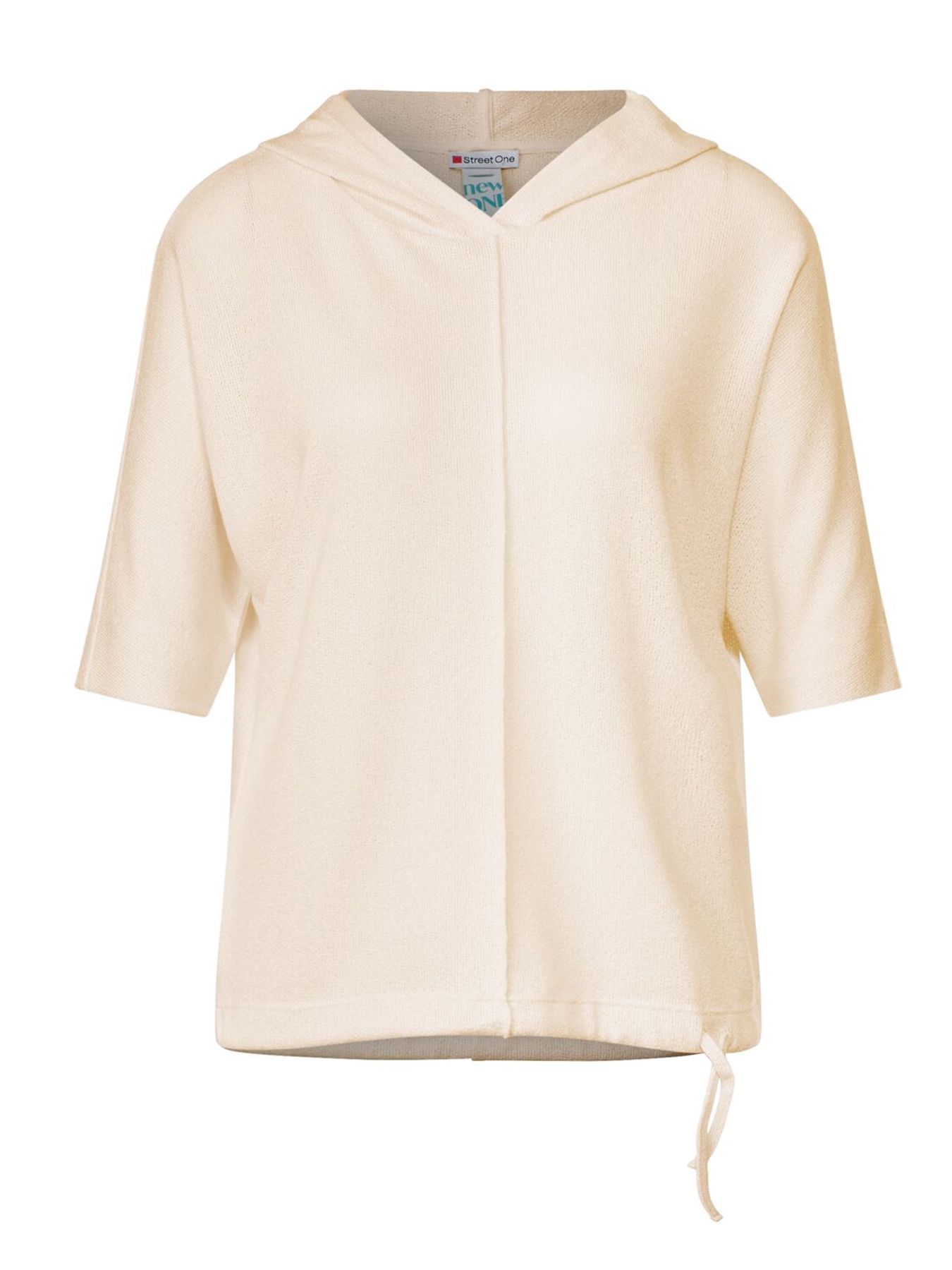 Street-One A321153 fine knit look hoody lucid white 2900146558046