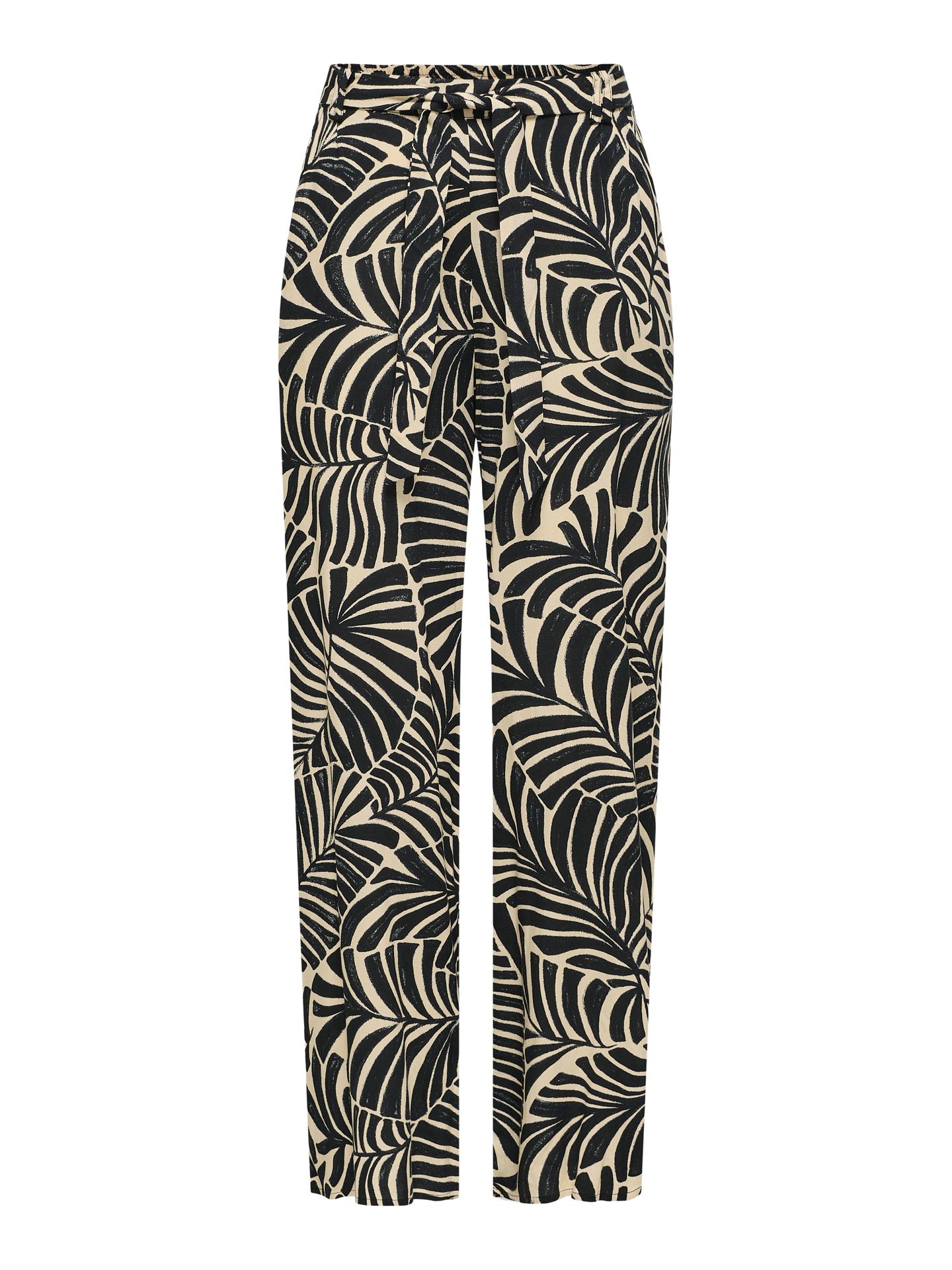 Only ONLNOVA LIFE VIS  PALAZZO PANT AOP Black/611 La palma 2900154706019