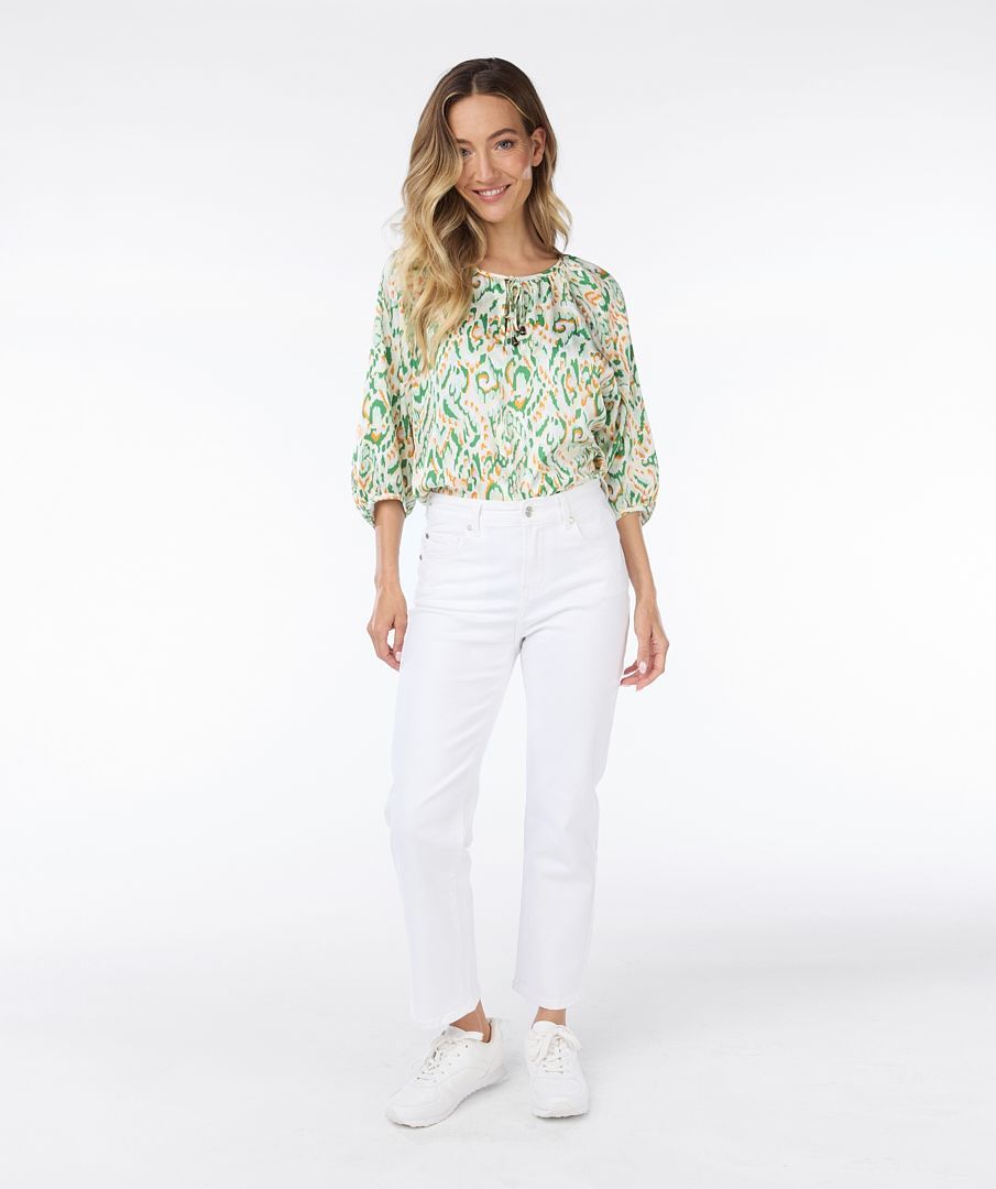 Esqualo Blouse raglan Pastel Ethnic print 999 print 2900146641137