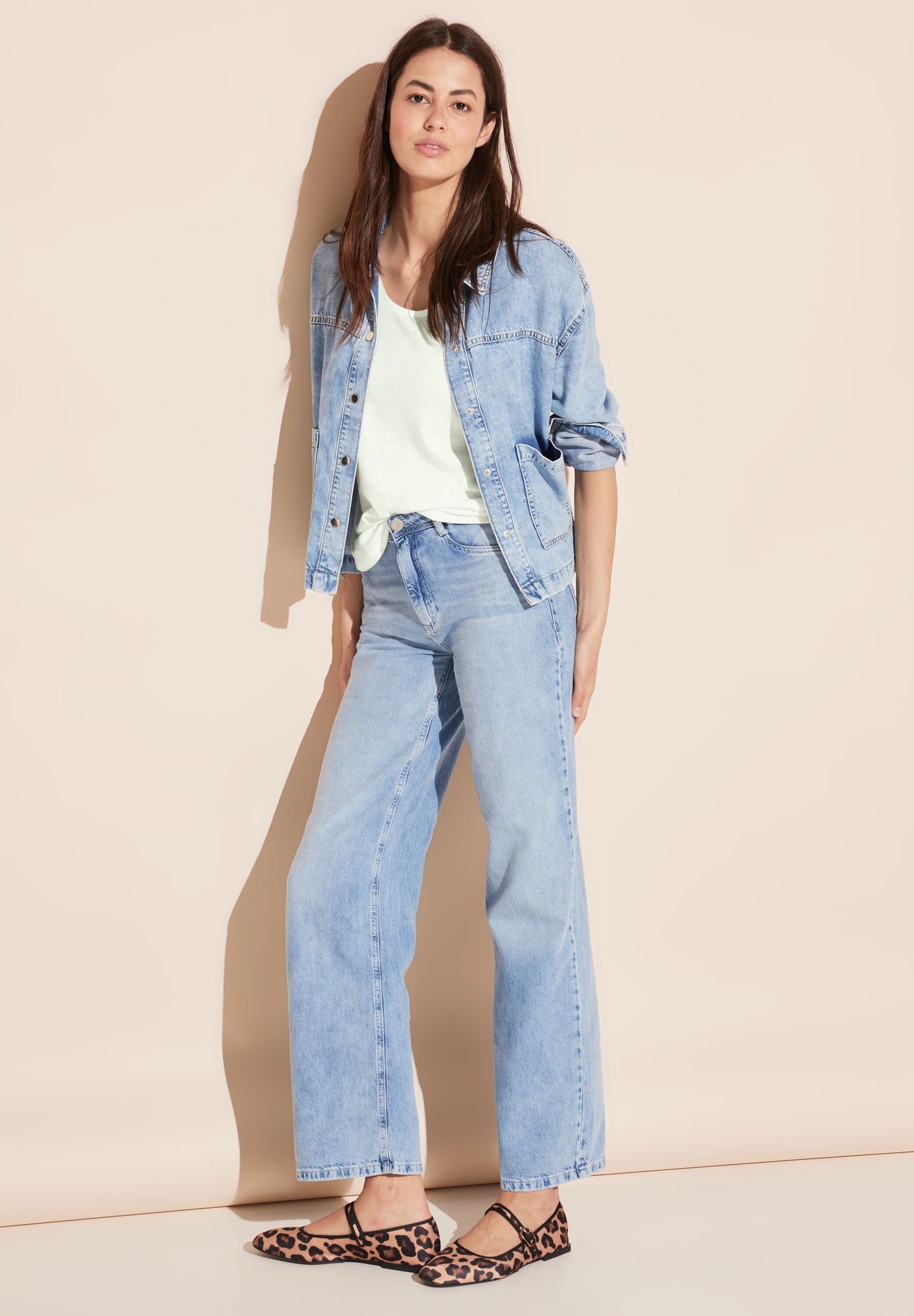 Street-One A321475 LTD QR linen look shirt w.w off white 2900146675040 Street-One A321475 LTD QR linen look shirt w.w off white 2900146675040
