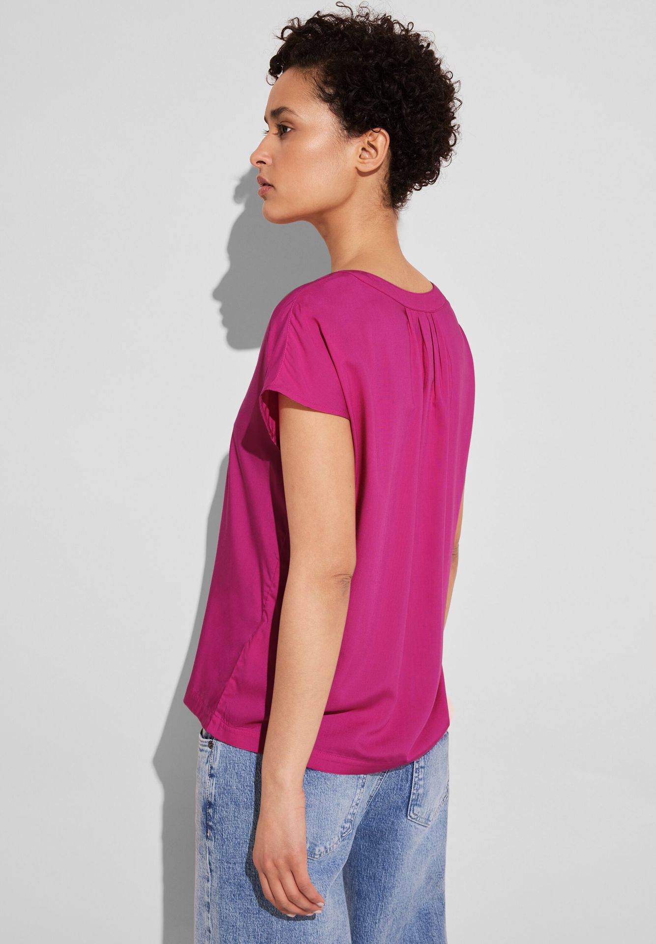 Street-One A344598 QR Shirtblouse w splitneck magnolia pink 2900146719027 Street-One A344598 QR Shirtblouse w splitneck magnolia pink 2900146719027