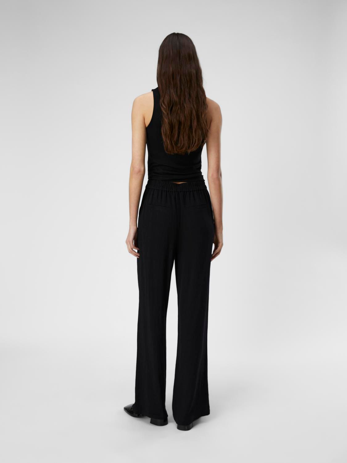 Object OBJSANNE ALINE WIDE PANT NOOS Black 2900154919044