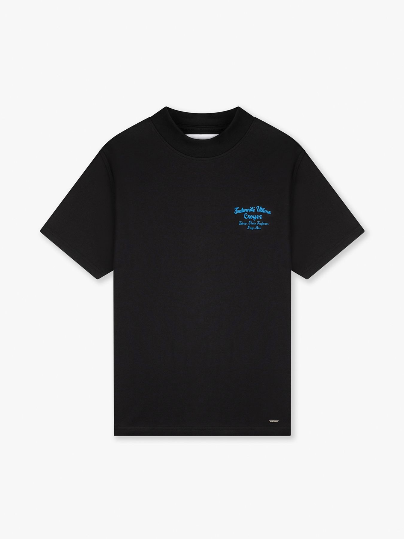 Croyez Fraternite T-shirt Vintage black/Royal Blue 00108225-783