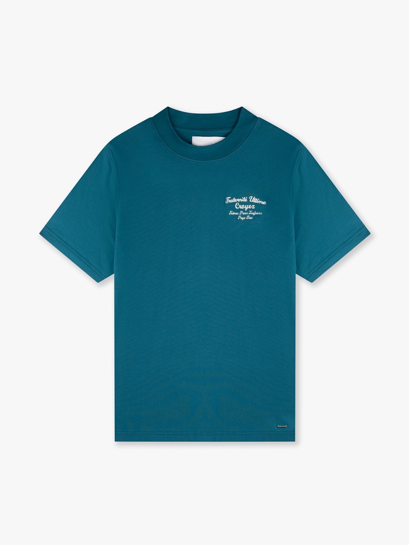 Croyez Fraternite T-shirt petrol 00108225-B6
