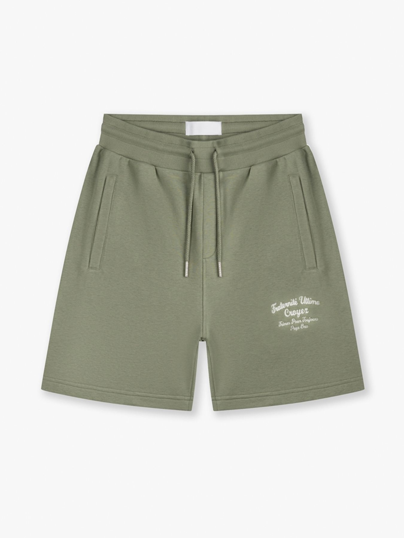 Croyez Fraternite shorts Washed Olive 2900147004061