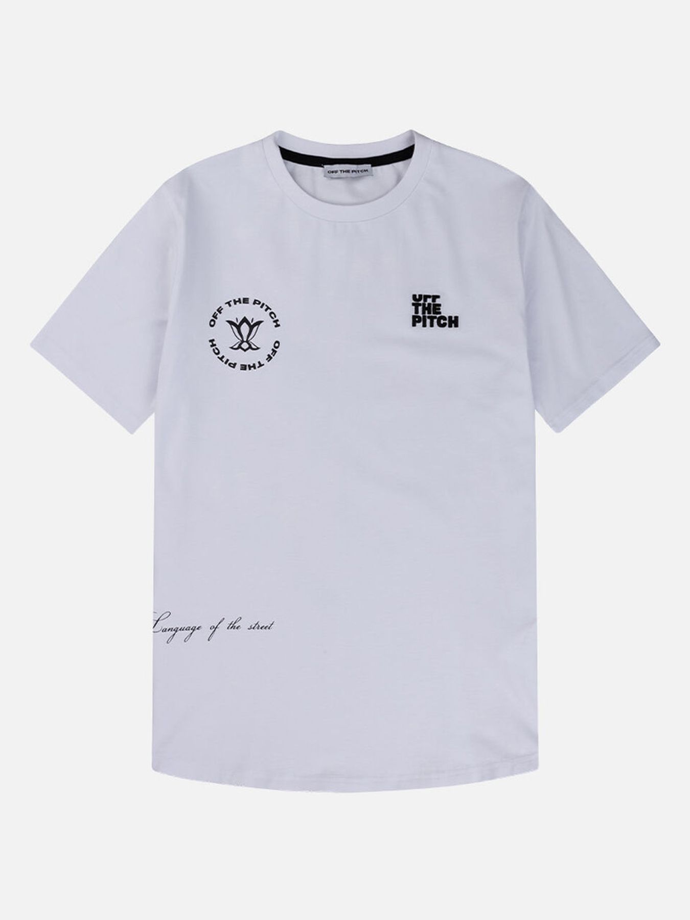 Off The Pitch Generation slim fit tee White 2900147010062