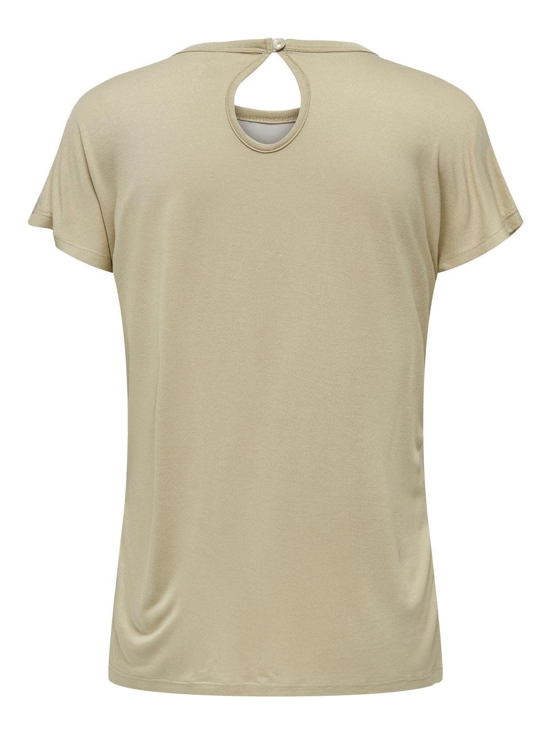 Only ONLFLORA RES S/S ART FOIL TOP BOX J White Pepper/Flower 2900147054035