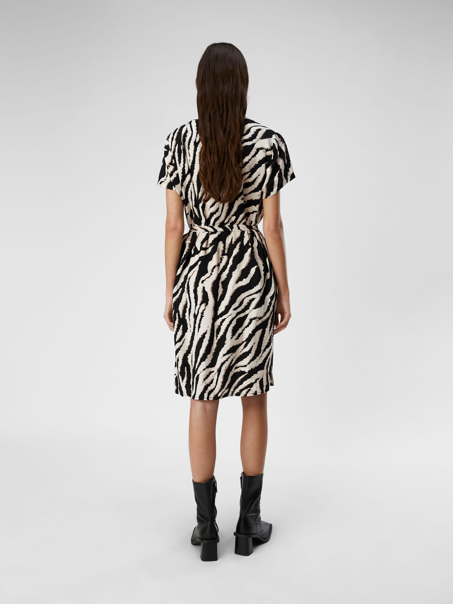 Object OBJJACIRA S/S SHIRT DRESS NOOS Sandshell/Leopard 2900154936041
