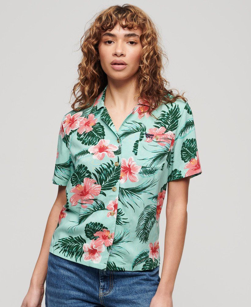 Superdry Beach Resort shirt Luna Rose 00108274-2KL