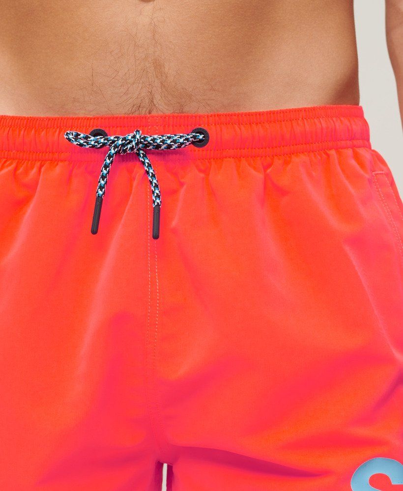 Superdry Sportswear logo 17 swimshort Hyper Fire 2900147097049