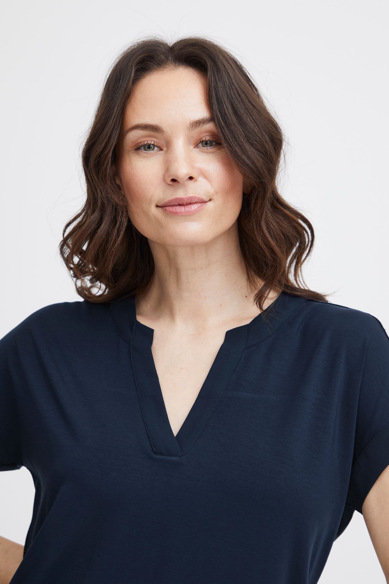 Fransa frLiv tee 1 Navy Blazer 2900152235078