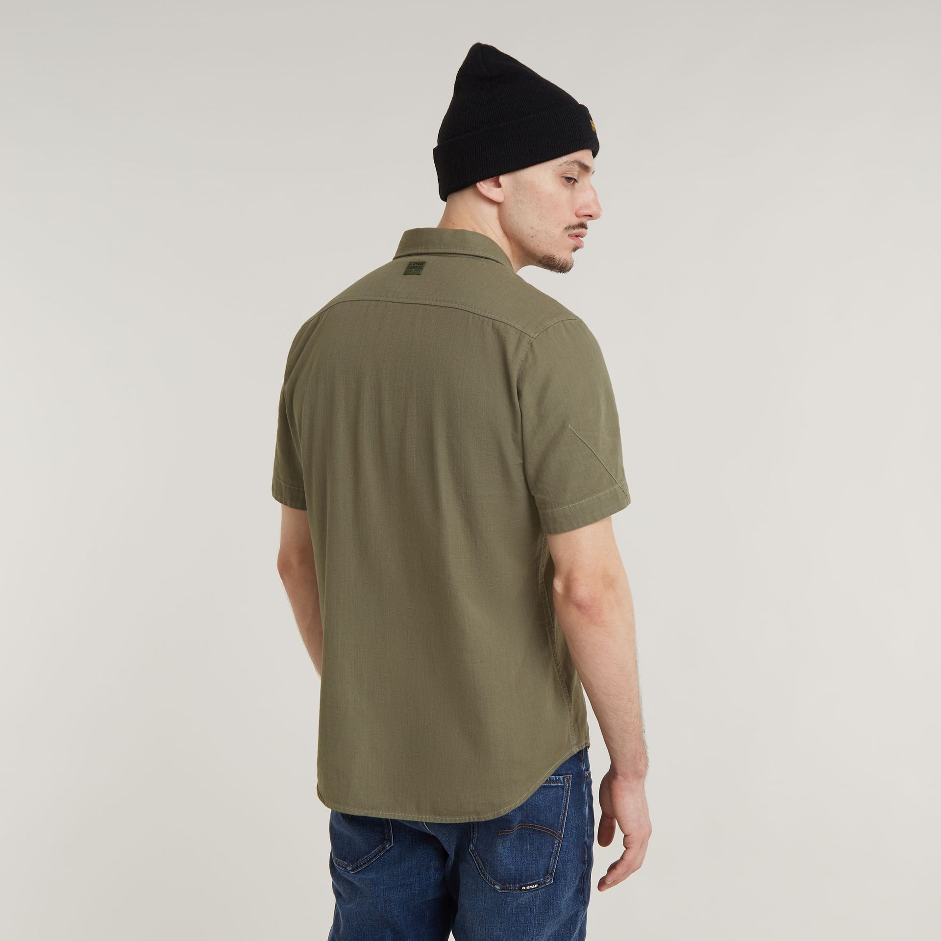 G-star Raw Marine slim shirt s\s B681 shamrock gd 2900147326040