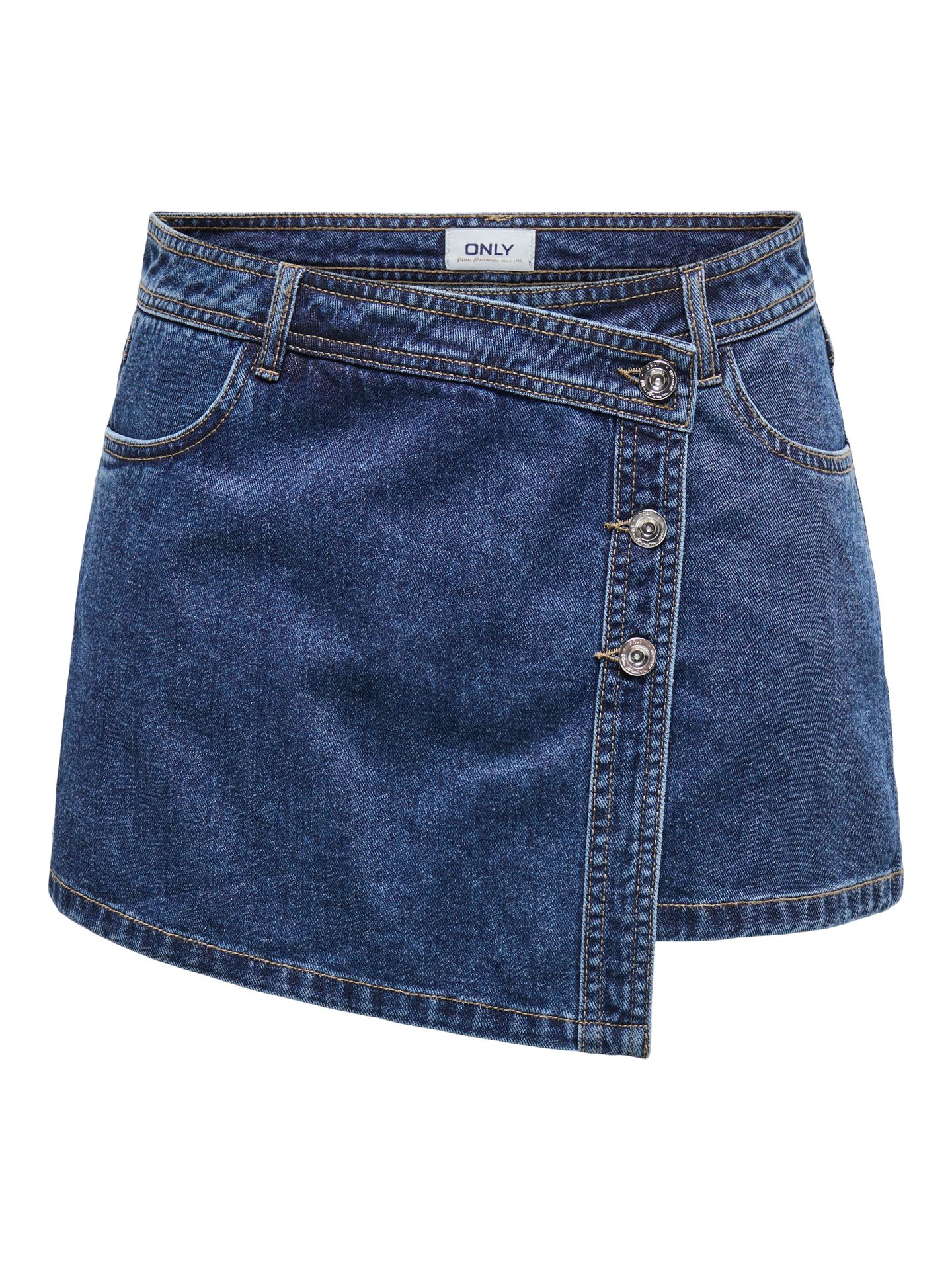 Only ONLLESLY REG LB DNM SKORT BJ NOOS Dark Blue Denim 00108427-EKA26011400000064