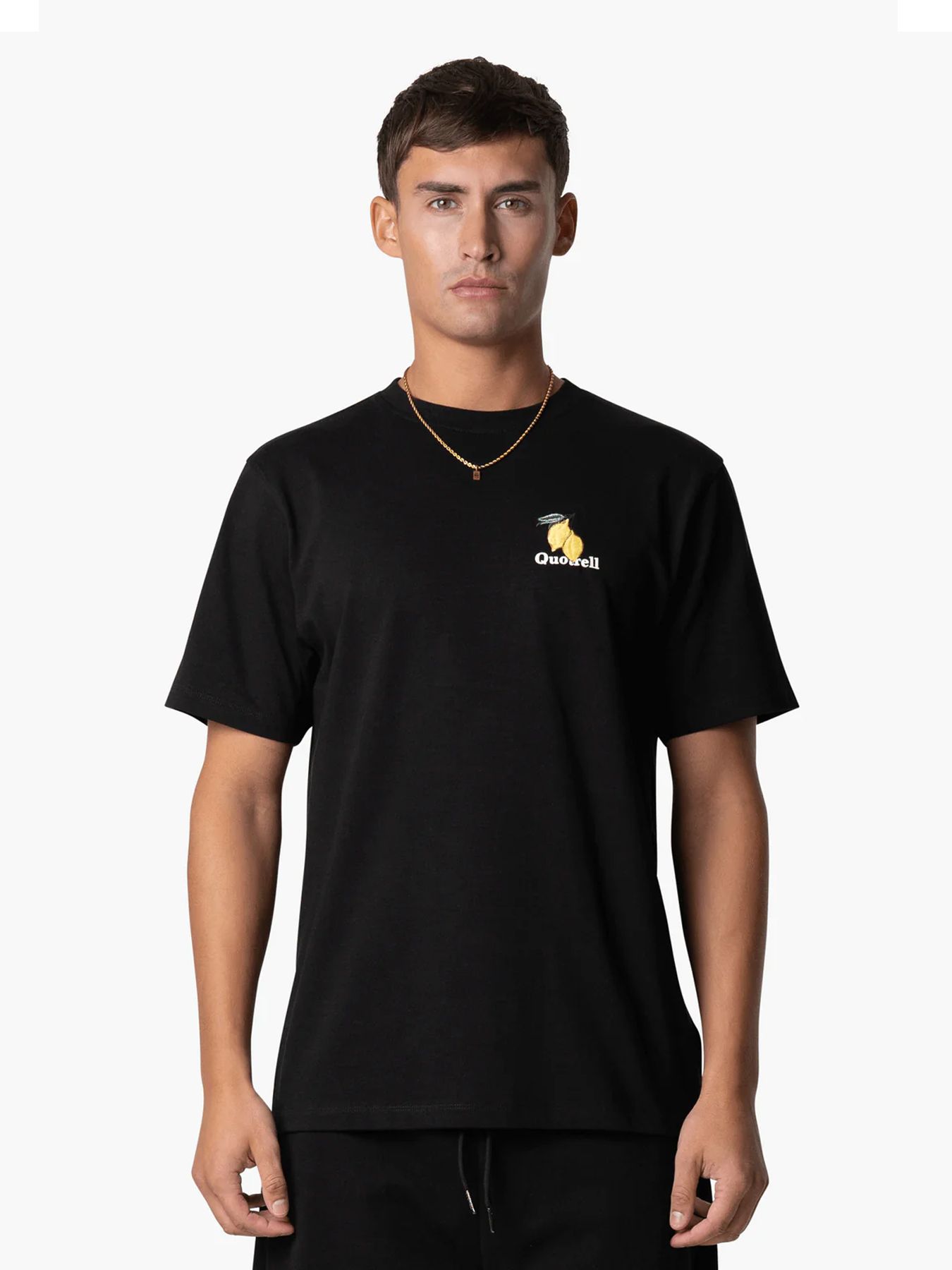 Quotrell Limone t-shirt Black/White 2900147486065