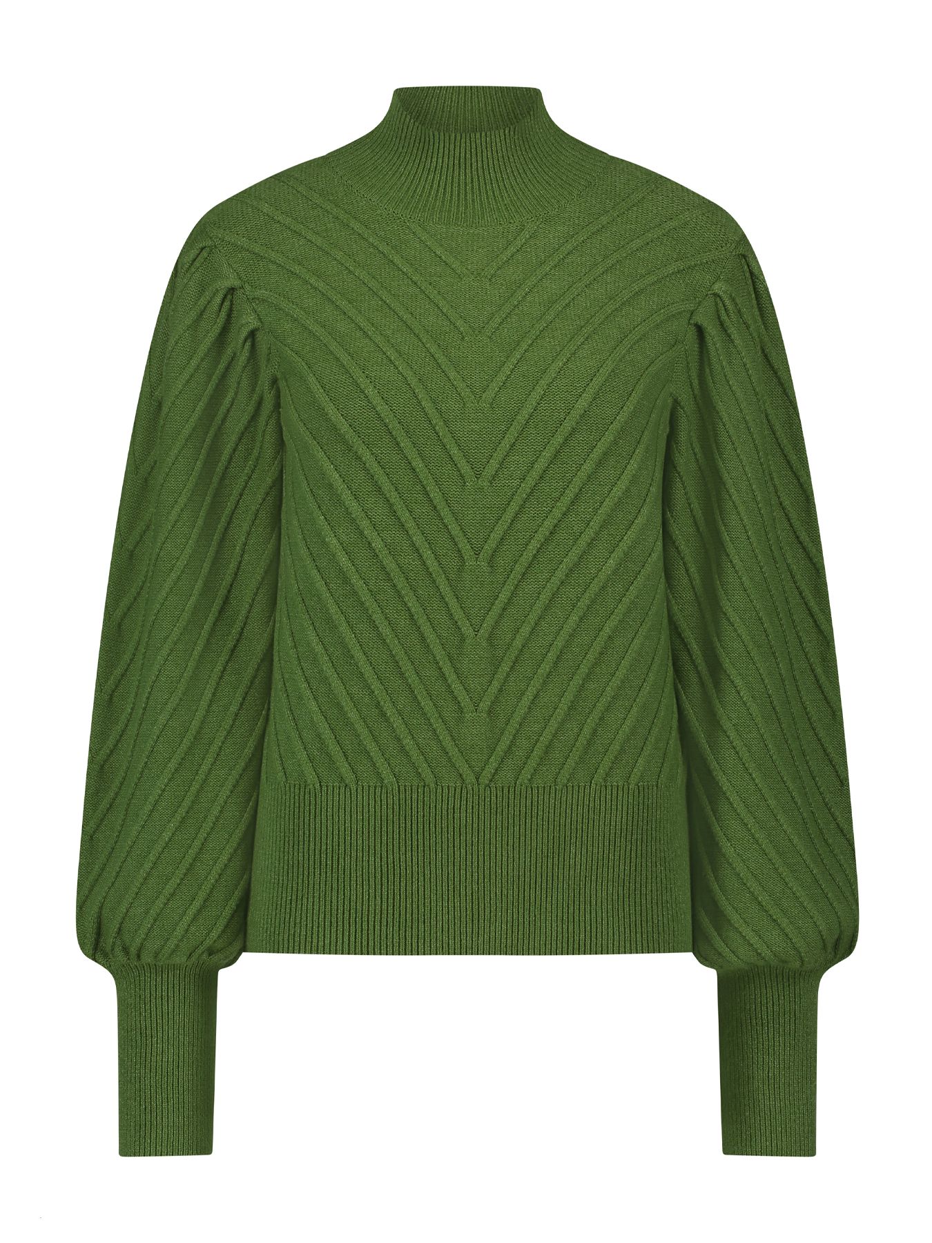 Tramontana Jumper V-Detail Leaf Green 006015 2900147501034