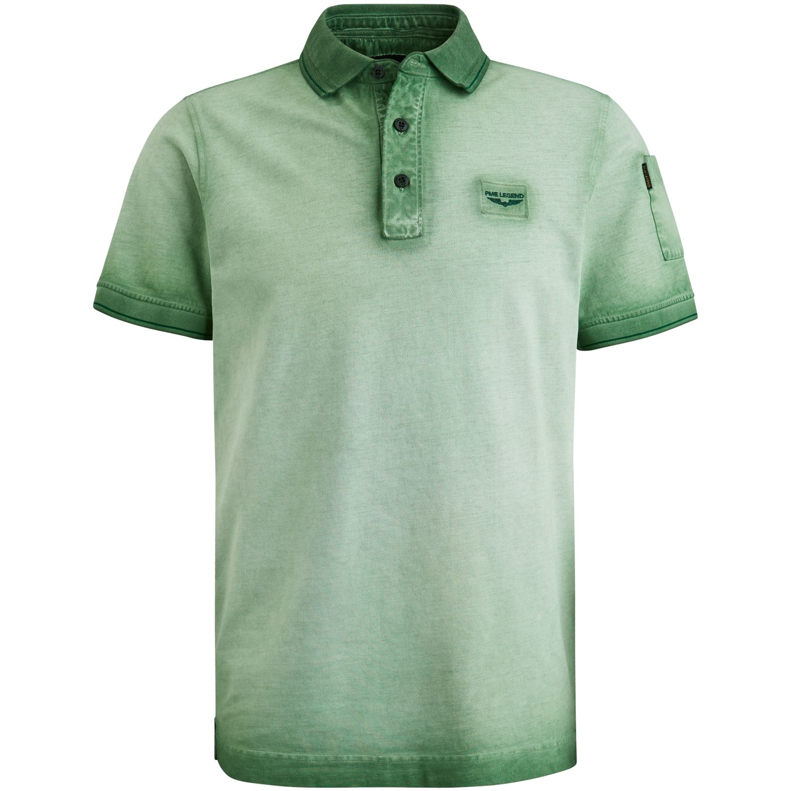 Pme Legend Short sleeve polo Cold dye pique Comfrey 2900156901030