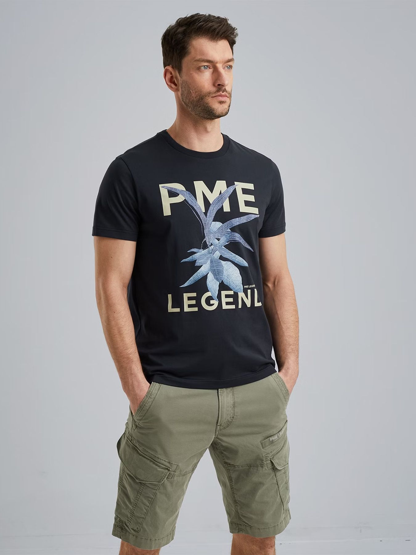 Pme Legend Short sleeve r-neck single jersey Salute 00108556-5281