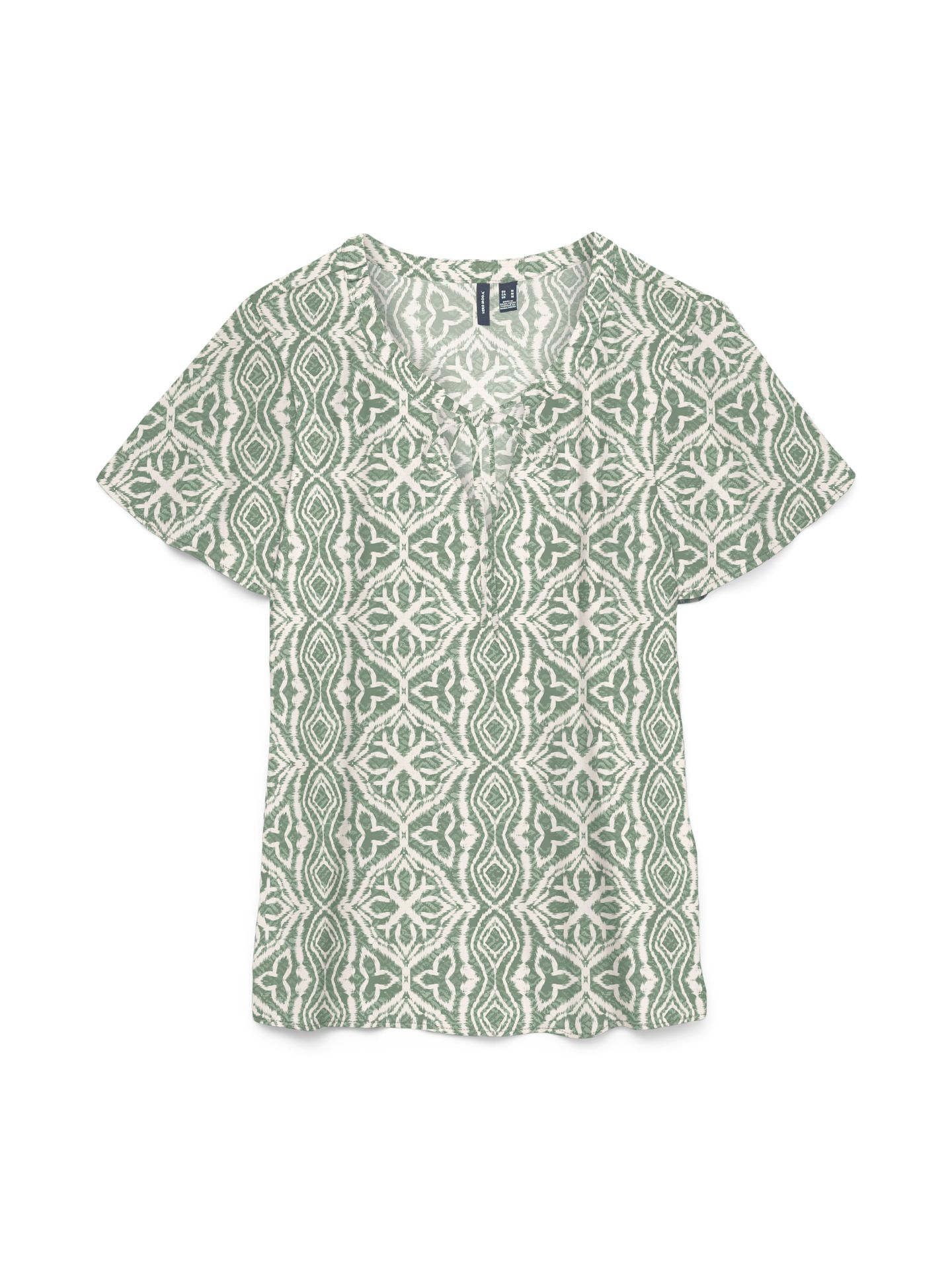Vero Moda VMMENNY STRING SS TOP WVN GA Laurel Wreath/Pilar 00108560-EKA26011400000892