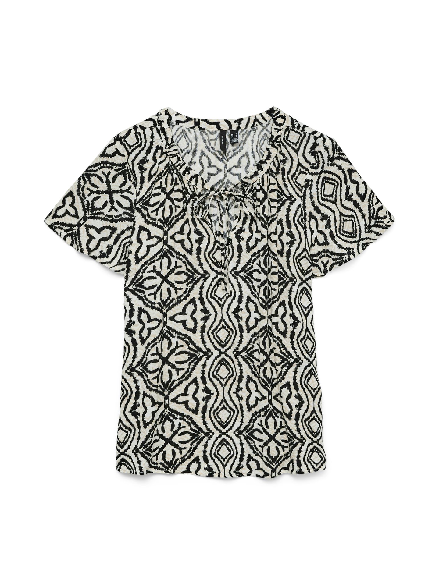Vero Moda VMMENNY STRING SS TOP WVN GA Birch/Camille 00108560-EKA26011400003441
