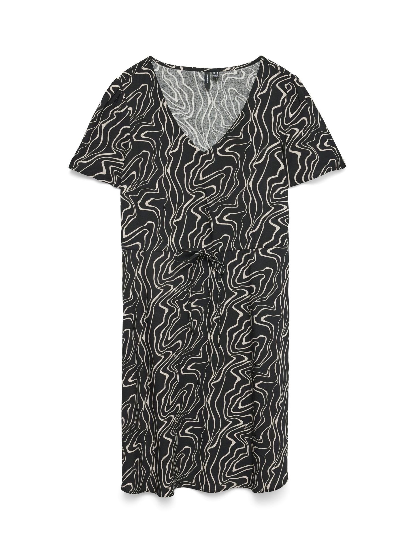 Vero Moda VMEASY JOY SS SHORT DRESS WVN GA Black/Dana 00108587-EKA26011400003541