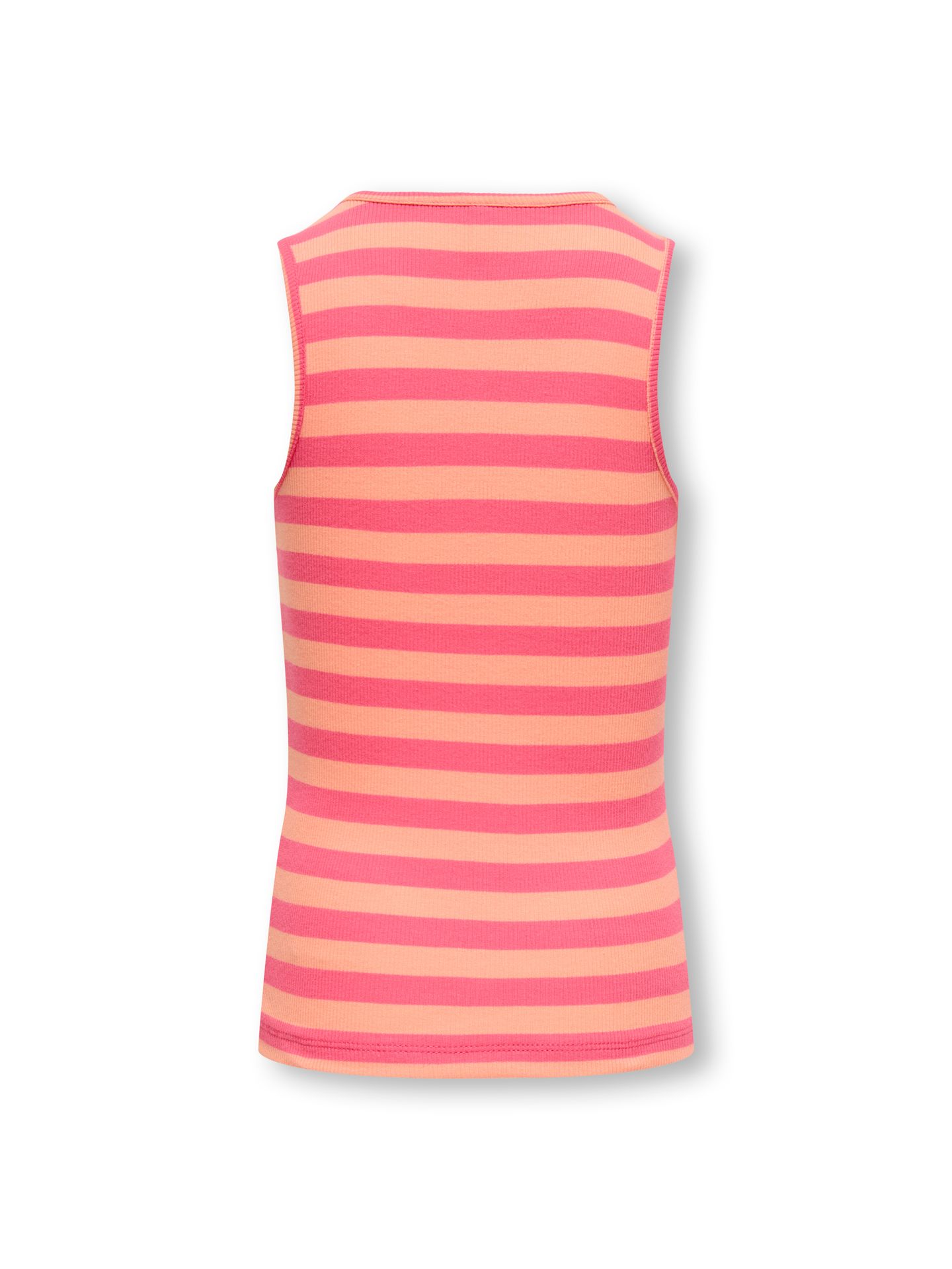 Only KOGKENYA RIB STRIPE TANK TOP JRS Camellia Rose/Salmon 2900155233033