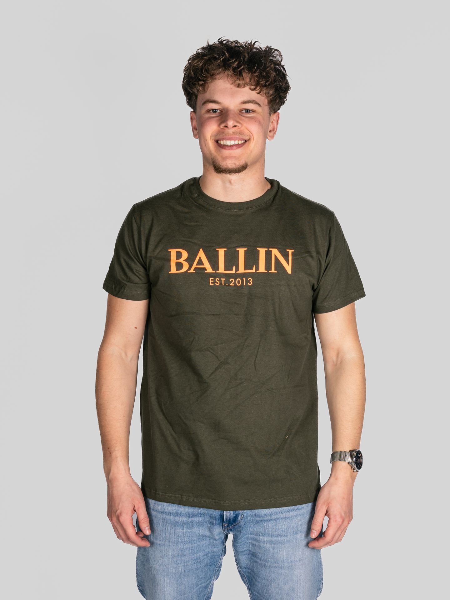 Ballin Basic Tee Army 00108607-ARMY