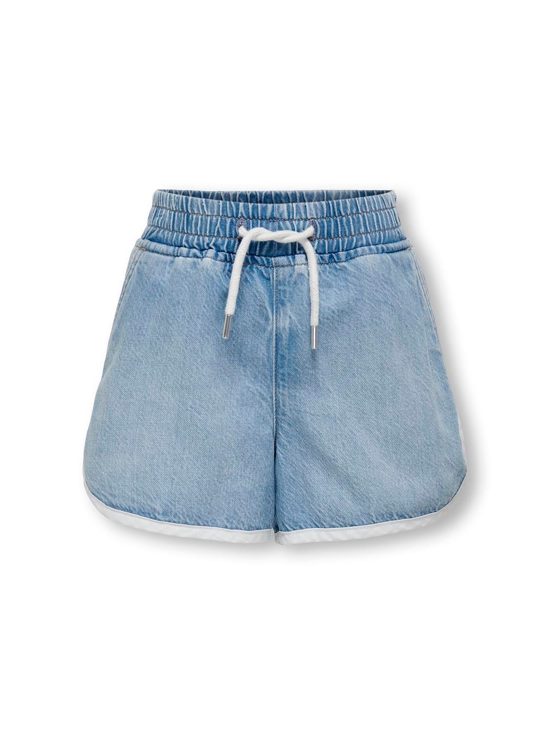 Only KOGPIERCE DNM SHORTS SOO Light Blue Denim 2900147744011