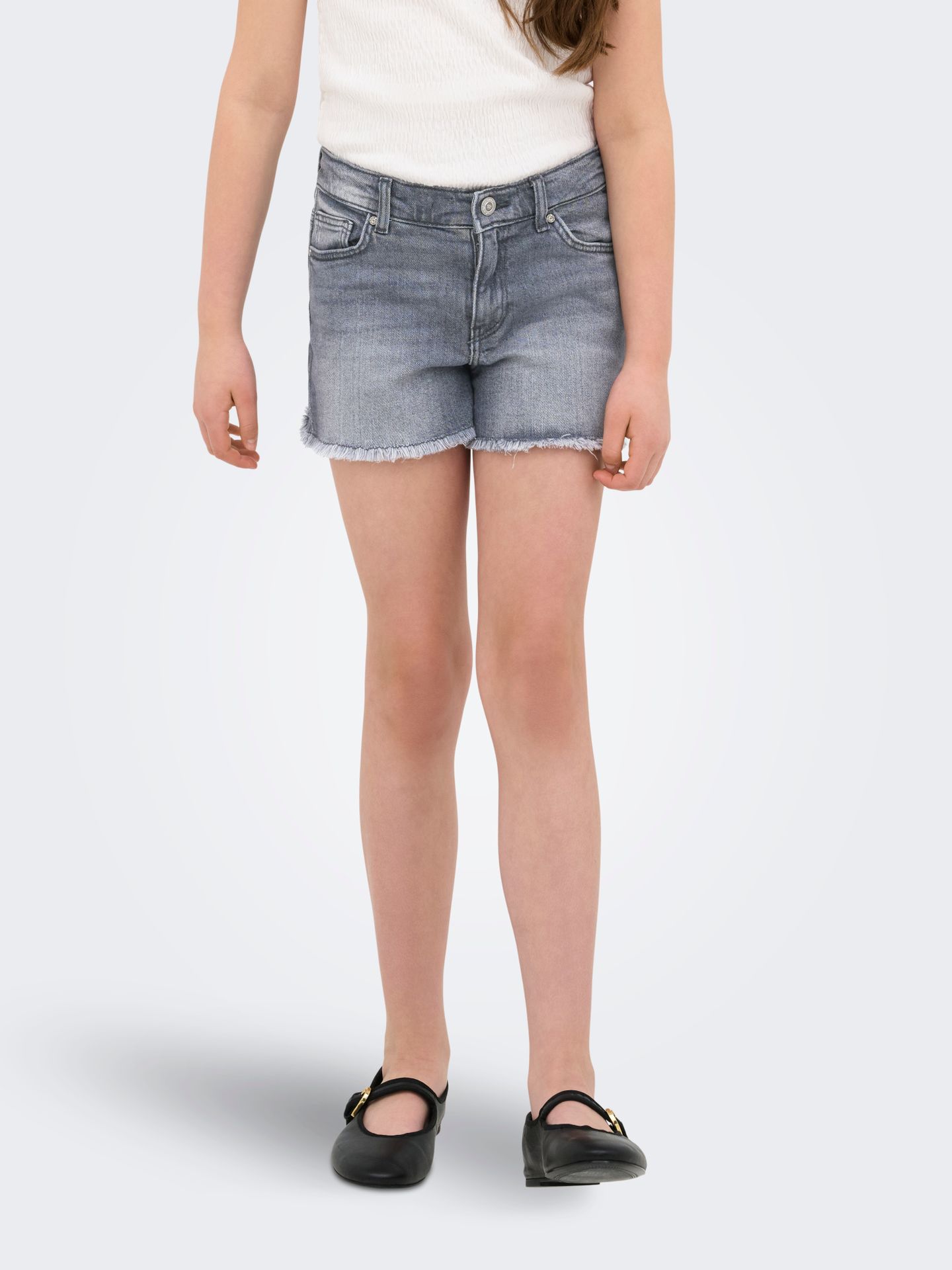 Kids Only KOGROBYN EX VINT DNM SHORTS AZG529 Medium Grey Denim 00108617-EKA26011400000209