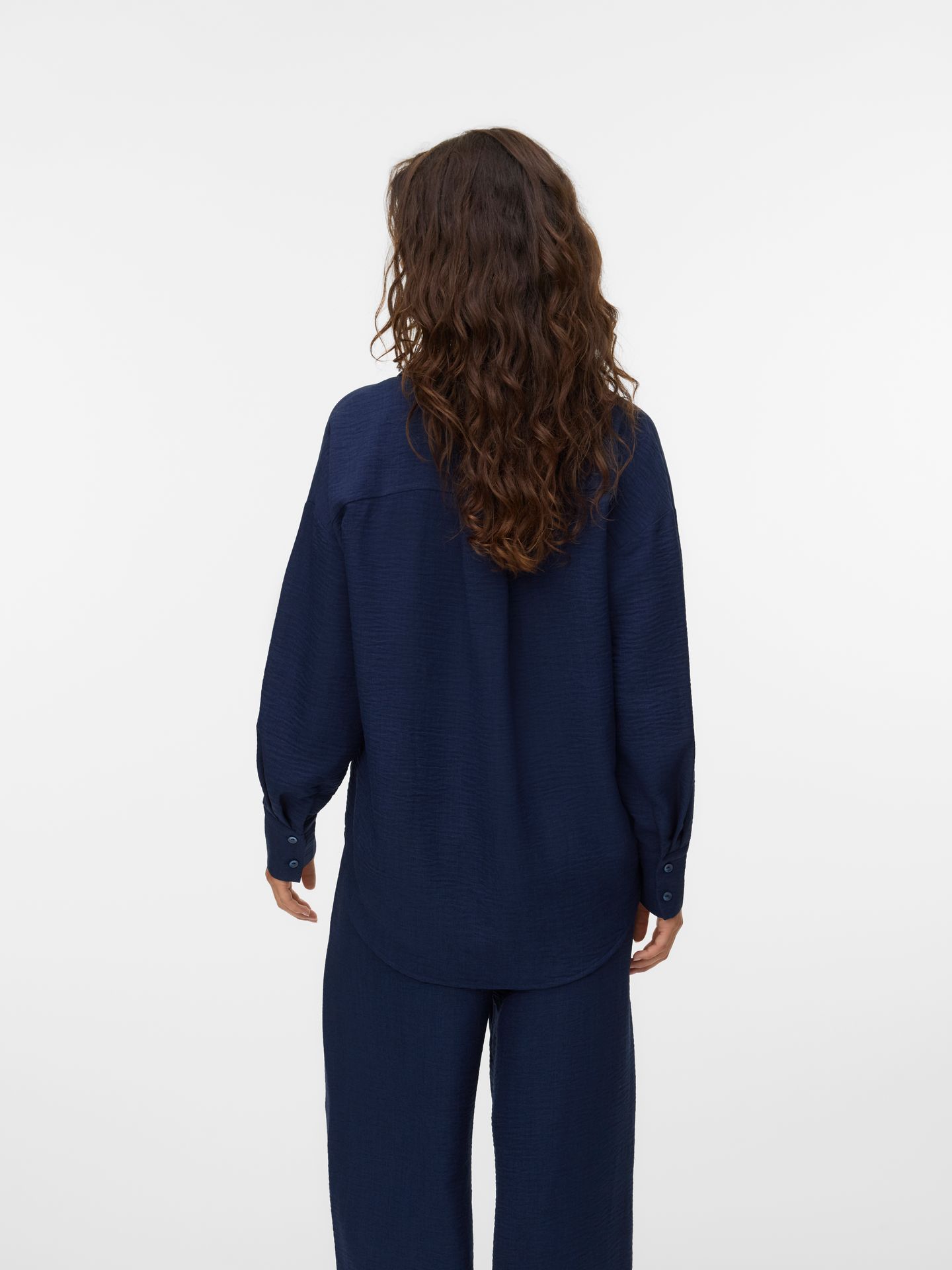 Vero Moda VMMELANEY QUEENY LS SHIRT WVN NOOS Navy Blazer 2900158829042