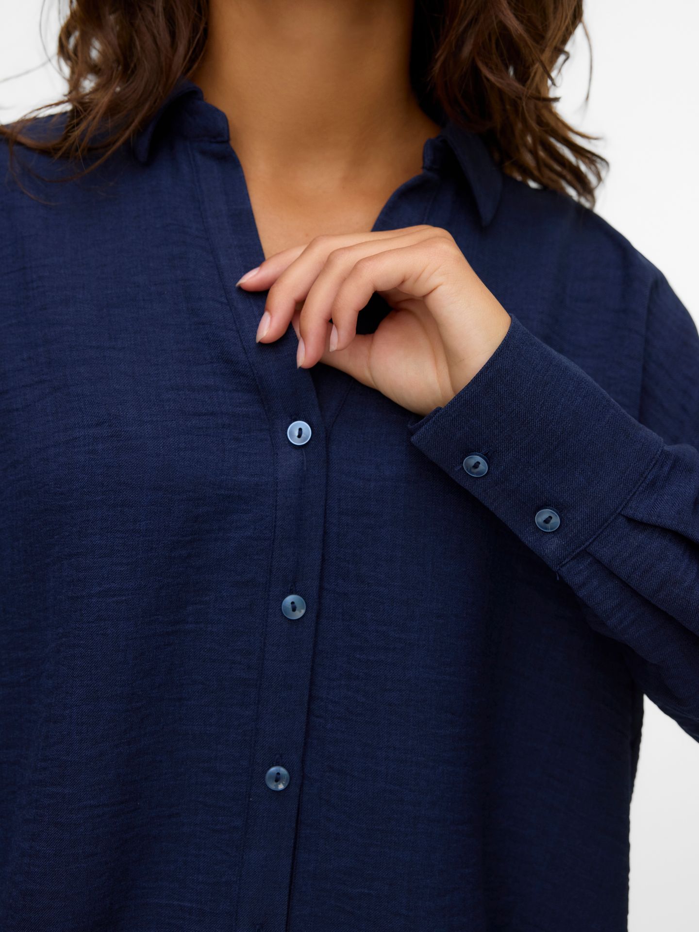 Vero Moda VMMELANEY HW LOOSE PANT WVN GA NOOS Navy Blazer 2900158515013 Vero Moda VMMELANEY HW LOOSE PANT WVN GA NOOS Navy Blazer 2900158515013