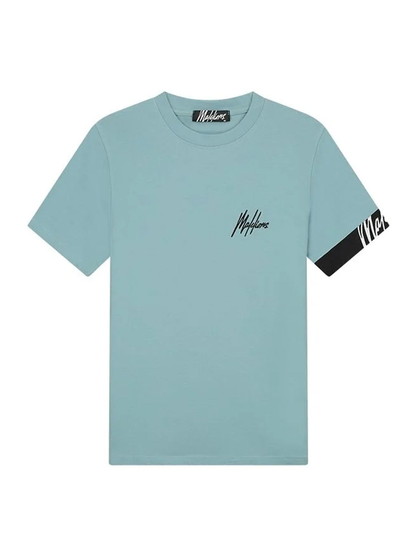 Malelions Men Captain t-shirt 2.0 light blue/black 00108667-715