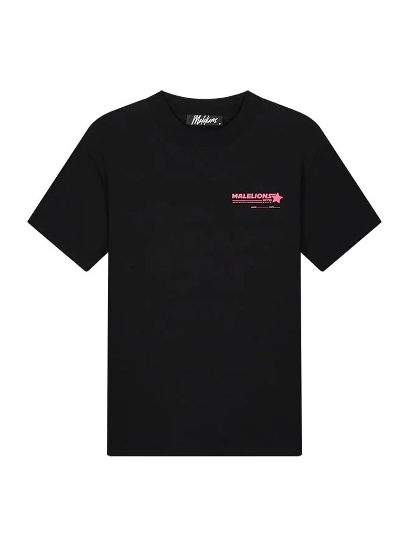 Malelions Men Hotel t-shirt Black/Pink 00108672-926