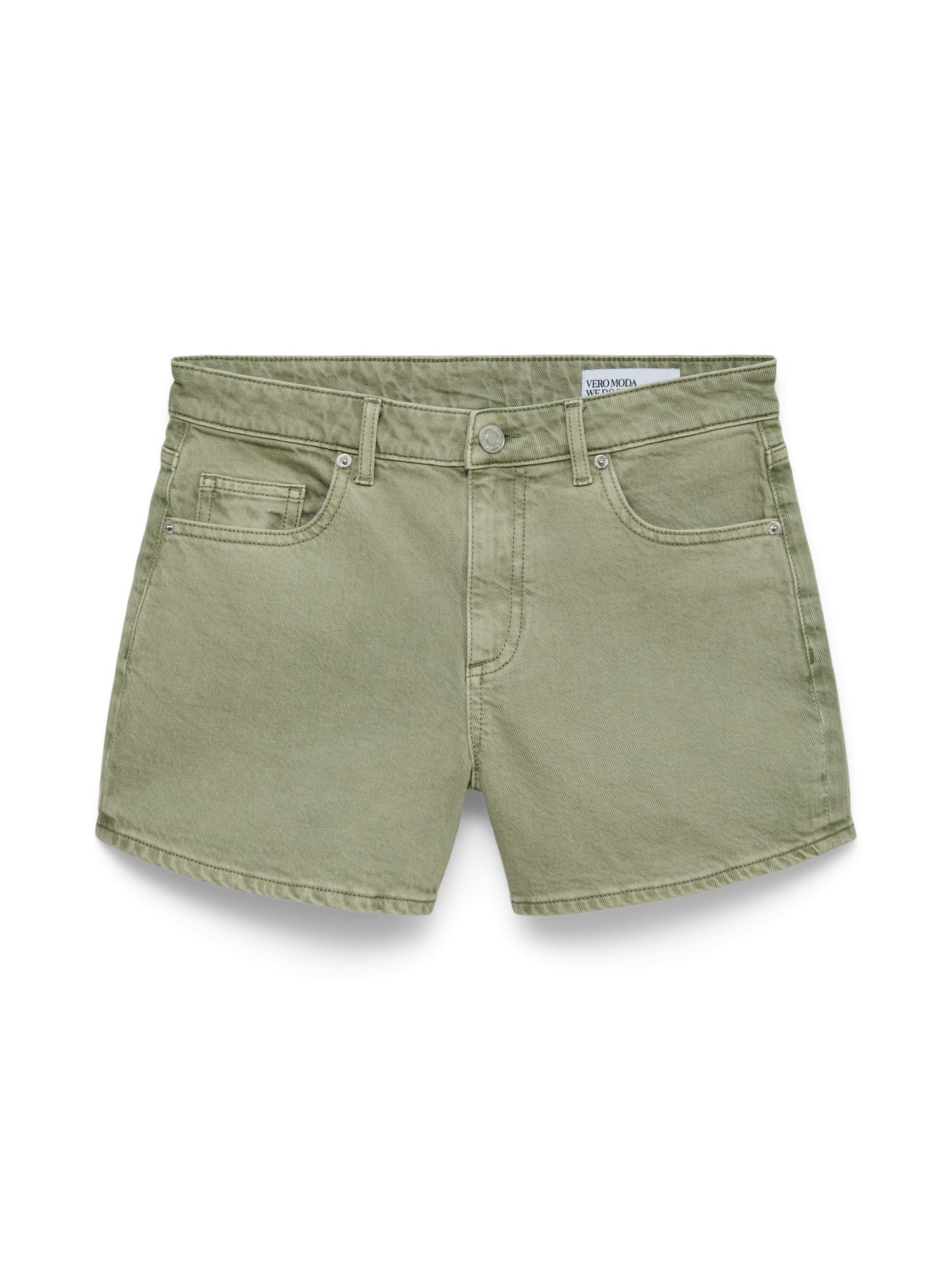 Vero Moda VMTESS MR SHORT DNM SHORTS MIX GA N Laurel Wreath/PRISTINE 2900166852025