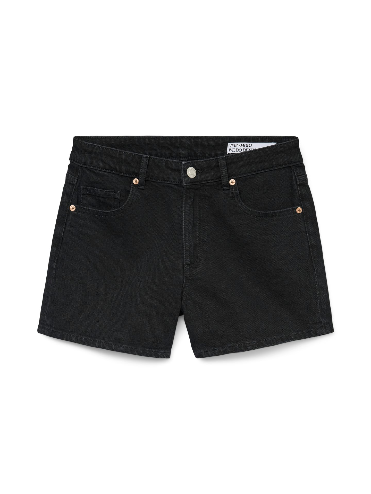 Vero Moda VMTESS MR SHORT DNM SHORTS MIX GA N Black Denim 2900155625012