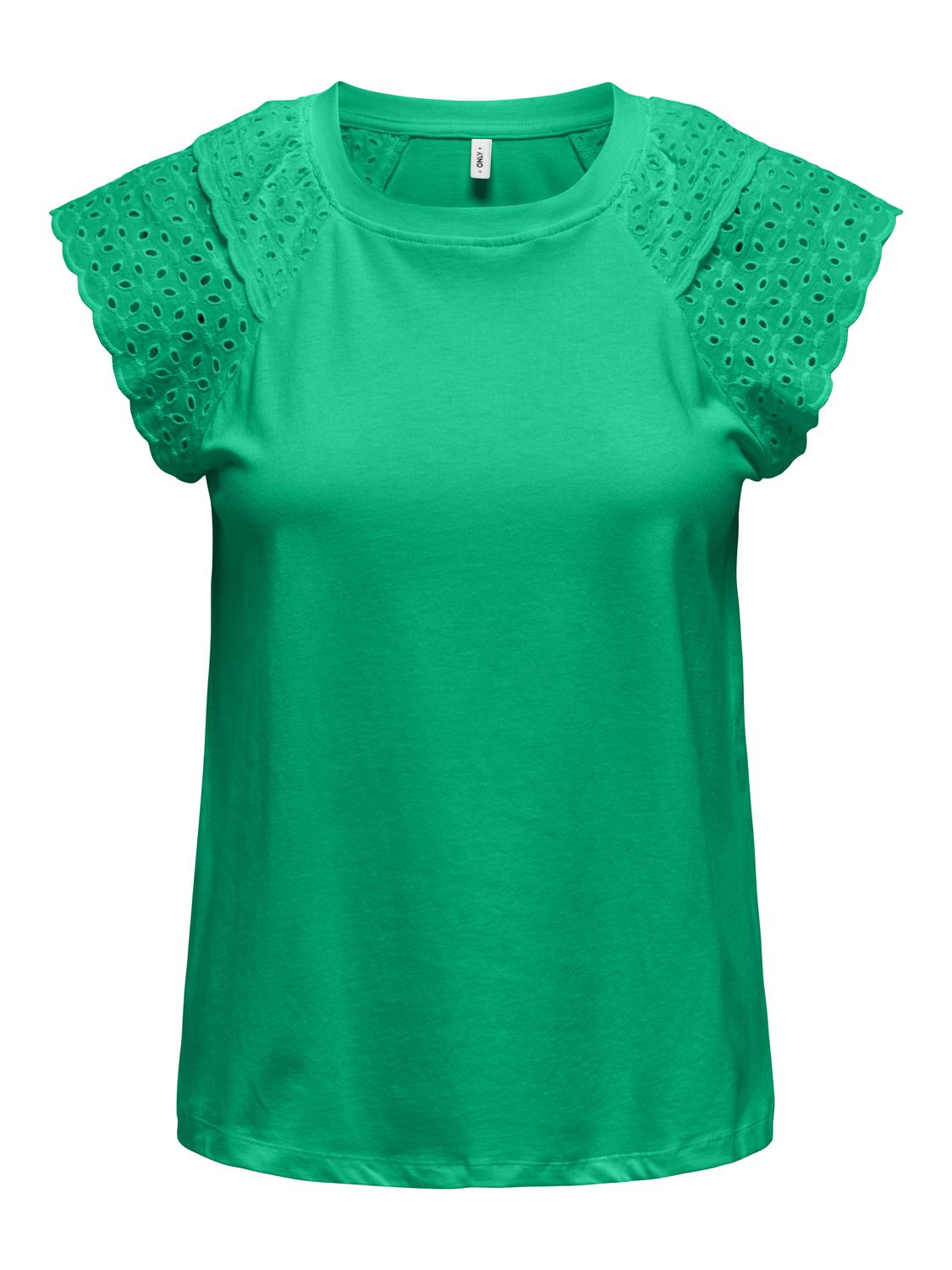 Only Misa Life Reg S/s Pocket Top Box Jrs - Chalecos Y Tops De Mujer