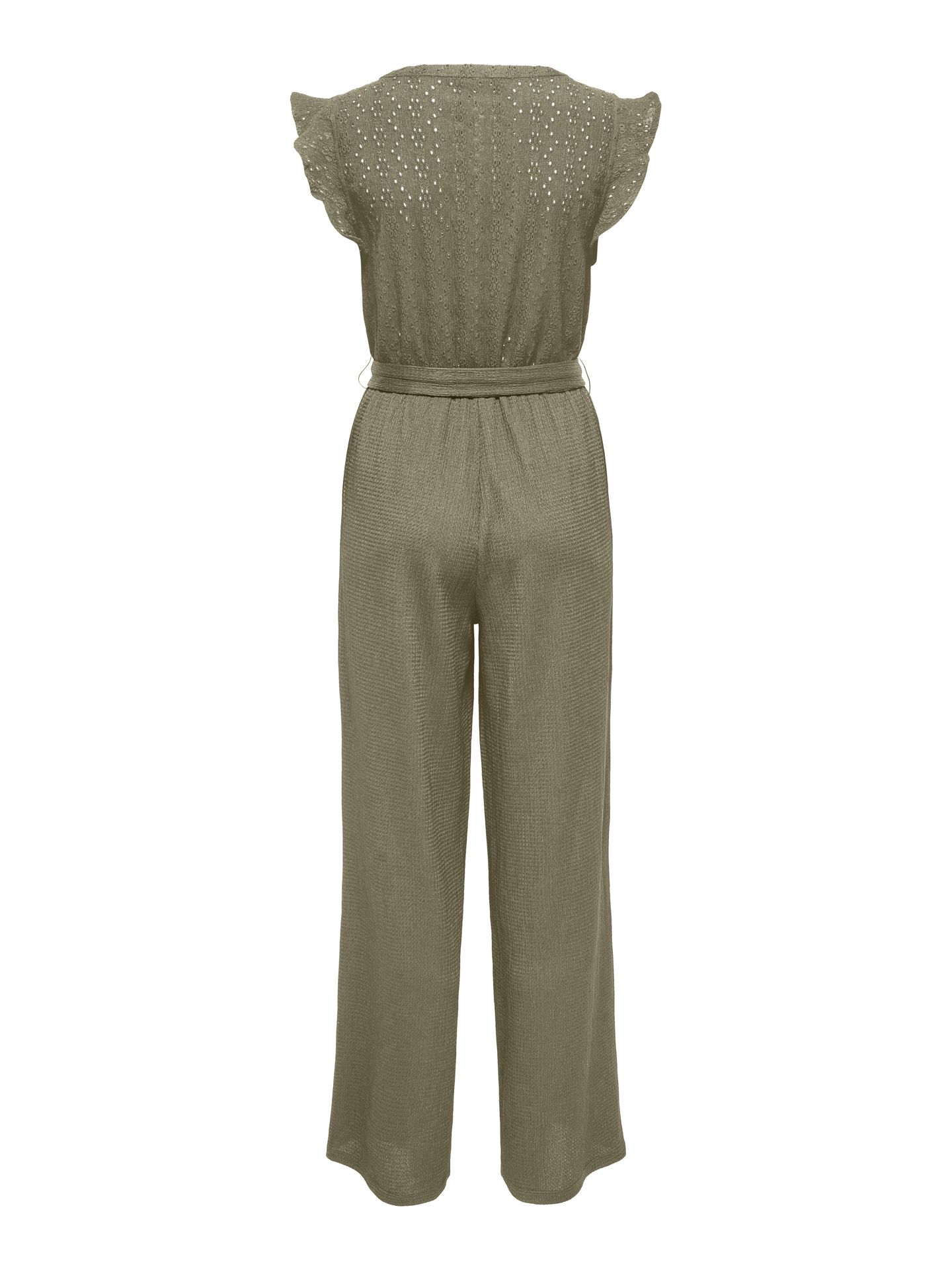 Only ONLELISA S/L V-NECK JUMPSUIT JRS Mermaid/Cloud dancer 2900163914023