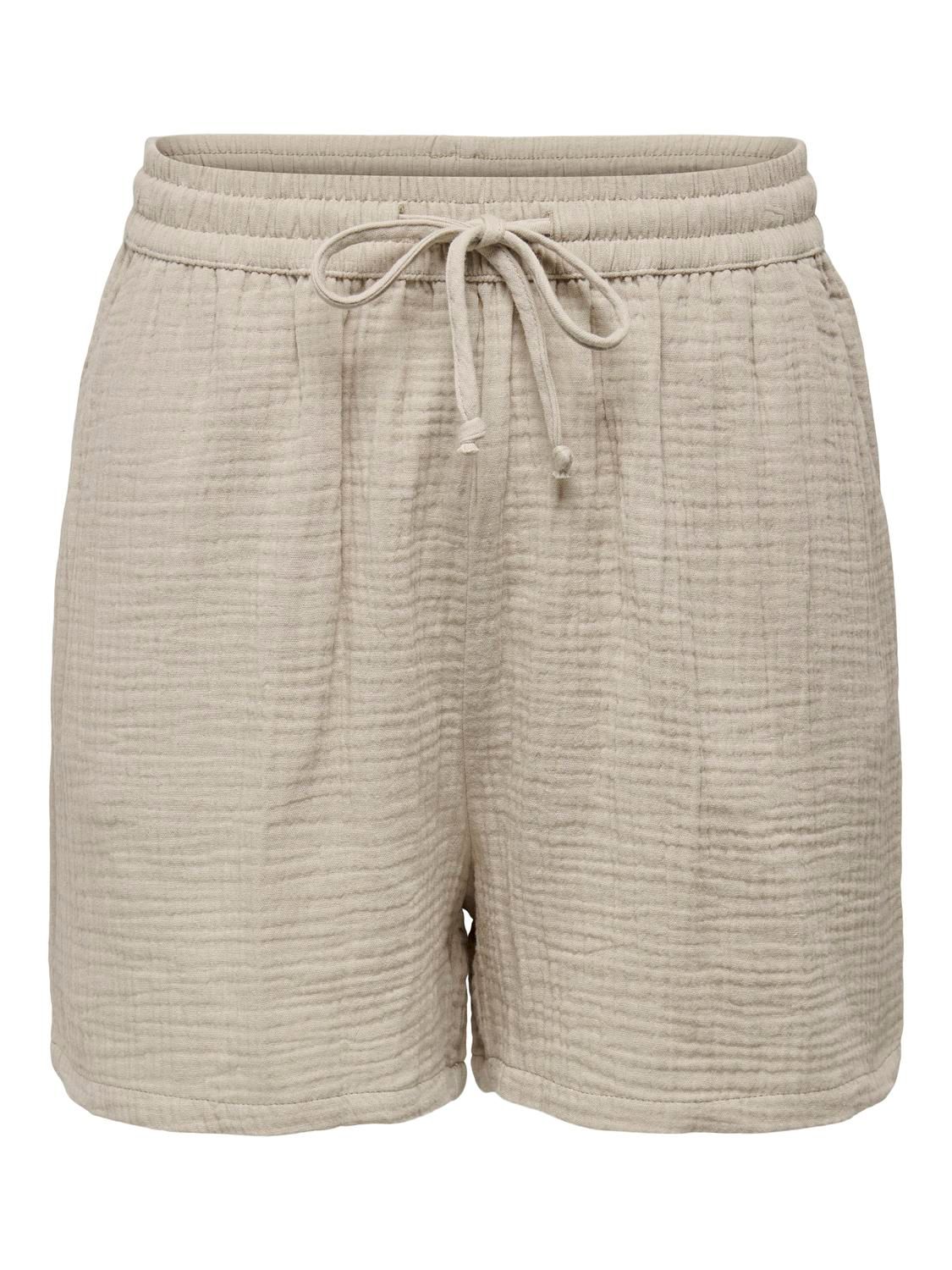 Only ONLTHYRA SHORTS NOOS WVN Oxford Tan 2900148073059