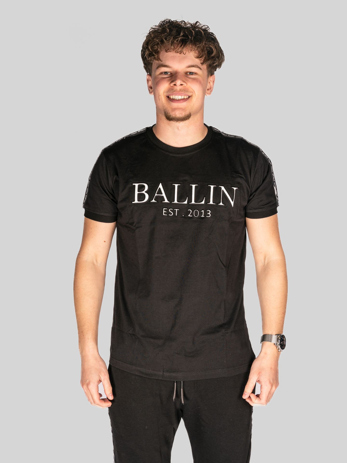 Ballin 2432 T-shirt Zwart 2900148114042