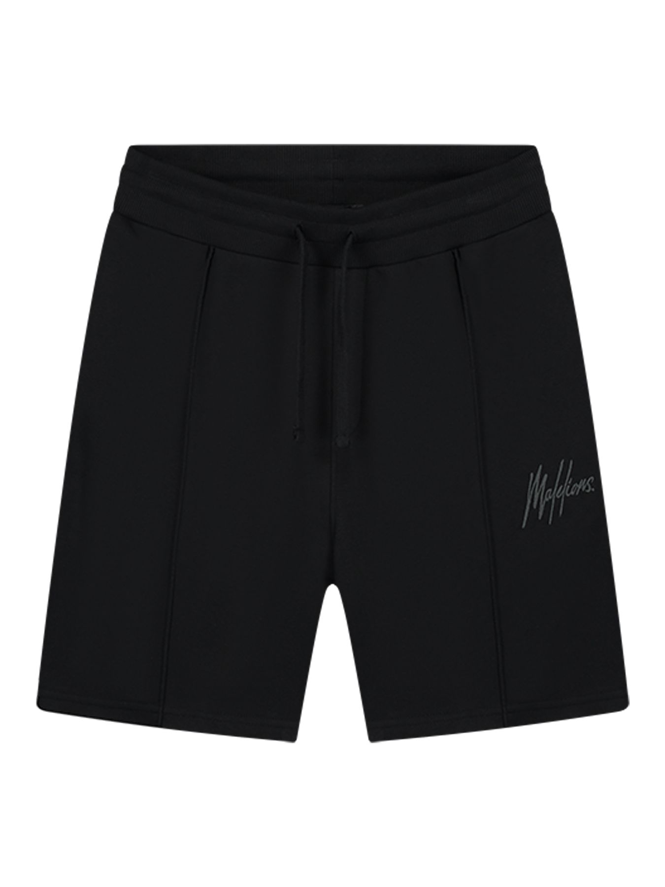 Malelions Men Regular signature shorts Black 00109027-BLC
