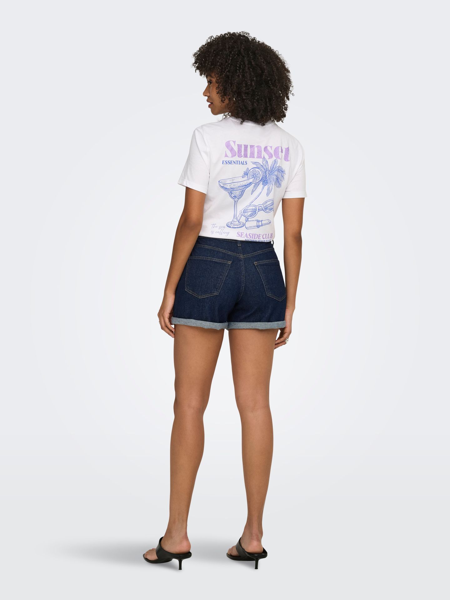 Only ONLJOSEPHINESTRETCH SHORTS DNM AZG Dark Blue Denim/RINSE 2900165426043