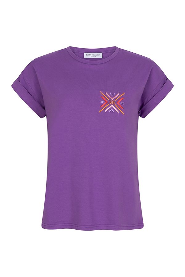 Lofty Manner T-shirt Elliot 750 purple 00109051-EKA26013300000037
