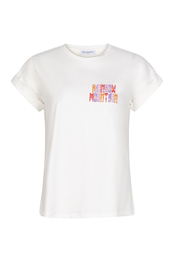 Lofty Manner T-shirt Elliot 100 white 2900148553032