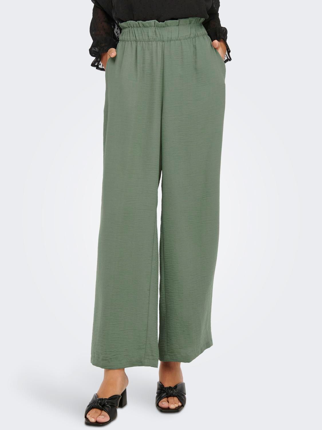 JDY JDYDIVYA LIFE HW WIDE PANTS WVN NOO Sea Spray 2900154442023