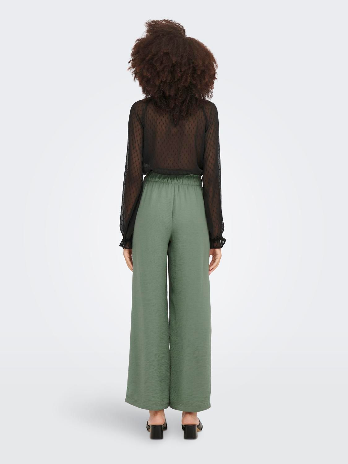 JDY JDYDIVYA LIFE HW WIDE PANTS WVN NOO Sea Spray 2900154442023