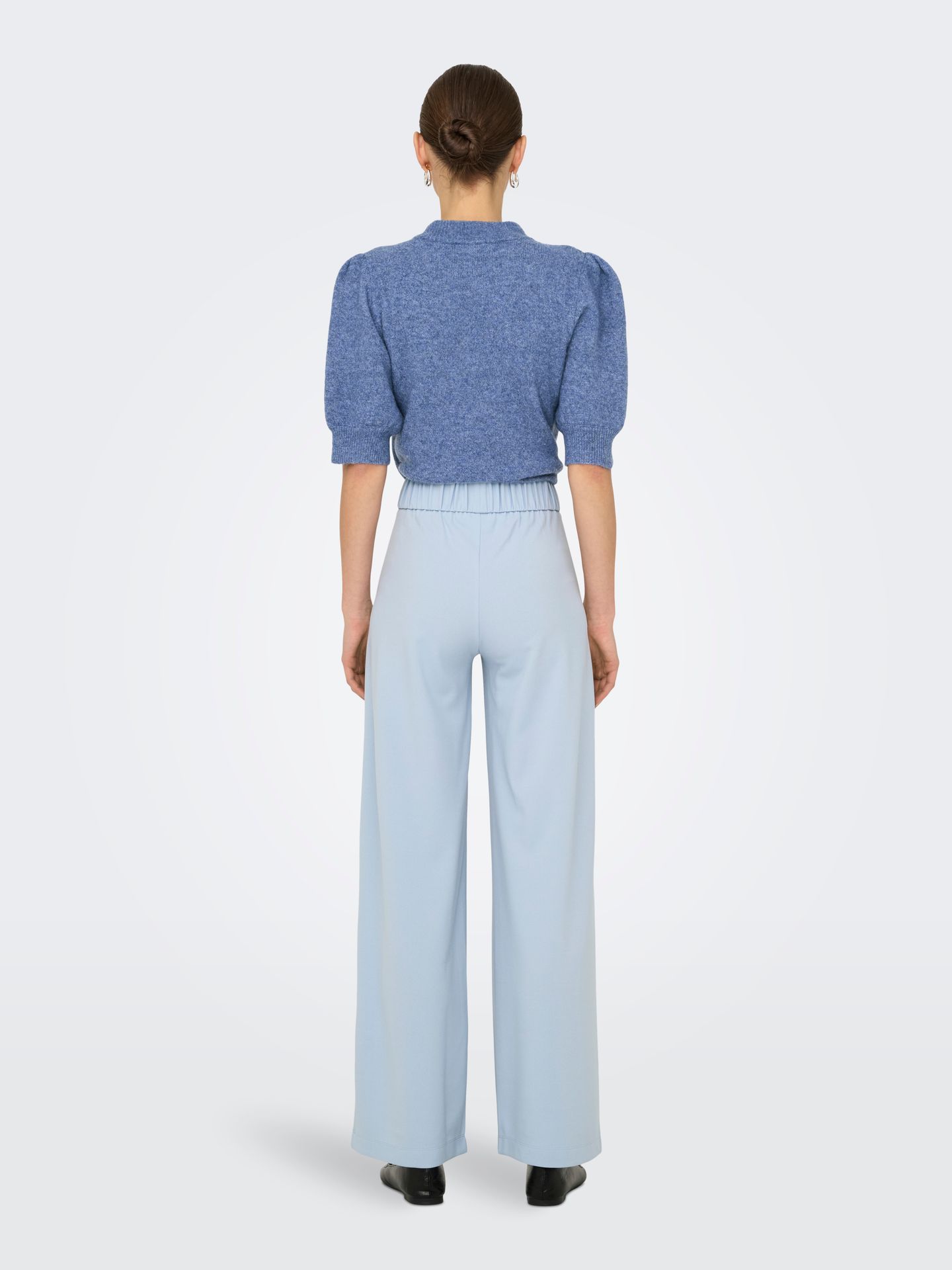 JDY JDYGEGGO NEW LONG PANT JRS NOOS Kentucky Blue/BLACK BUTTONS 2900155214124