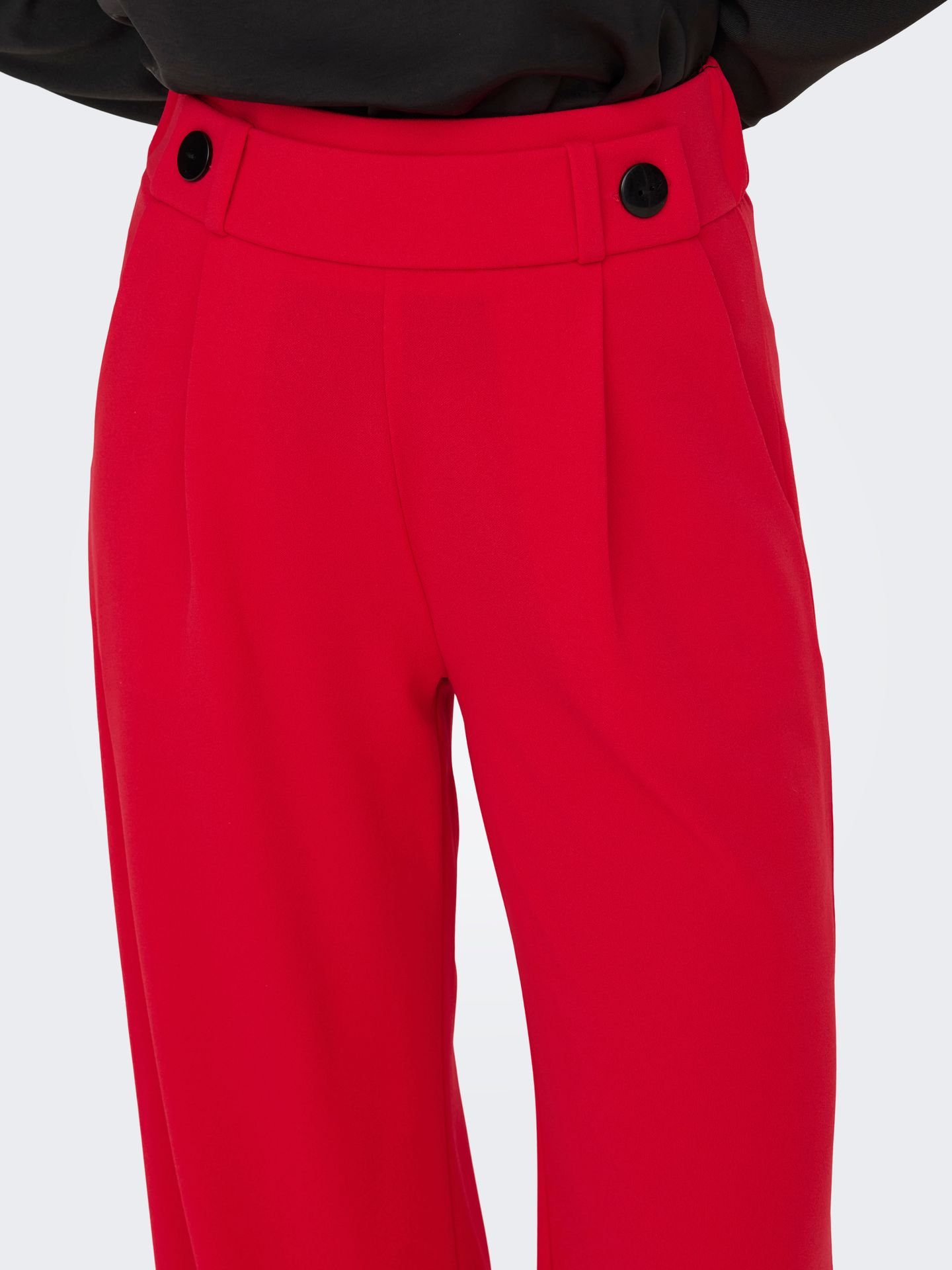 JDY JDYGEGGO NEW LONG PANT JRS NOOS Ski Patrol/BLACK BUTTONS 2900153842077