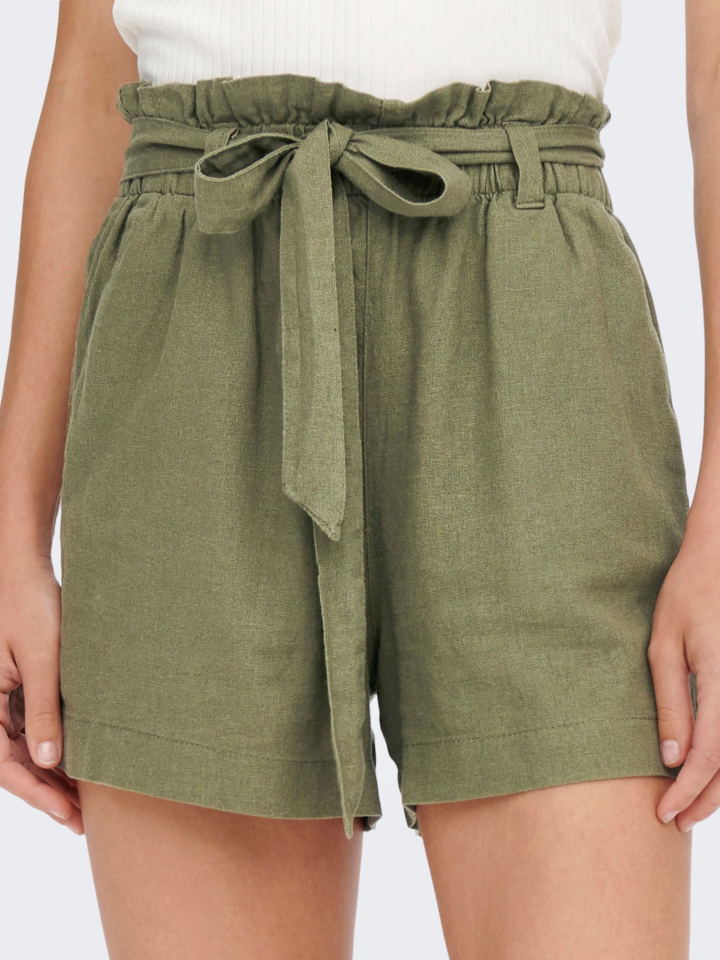 JDY JDYSAY MW LINEN SHORTS WVN NOOS Kalamata 2900164100029